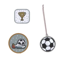Anhänger & Patches - Schul Set Unique, Football