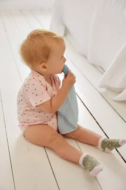Baby Body kurzarm - Bio Baumwolle, Rosa