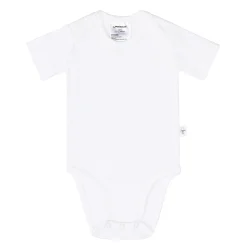 Baby Body Kurzarm - gerippt, Milky