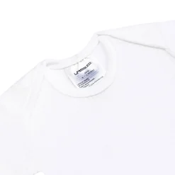 Baby Body Kurzarm - gerippt, Milky