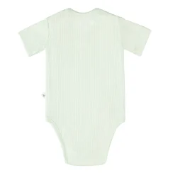 Baby Body Kurzarm - gerippt, Mint