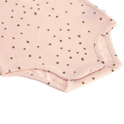 Baby Body langarm - Bio Baumwolle, Rosa