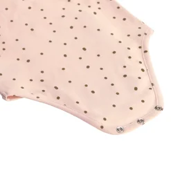 Baby Body langarm - Bio Baumwolle, Rosa