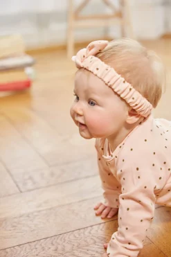 Baby Body langarm - Bio Baumwolle, Rosa