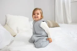Baby Body Langarm - gerippt, Milky