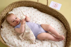 Baby Body - Ärmellos gerippt, Pastell Lila