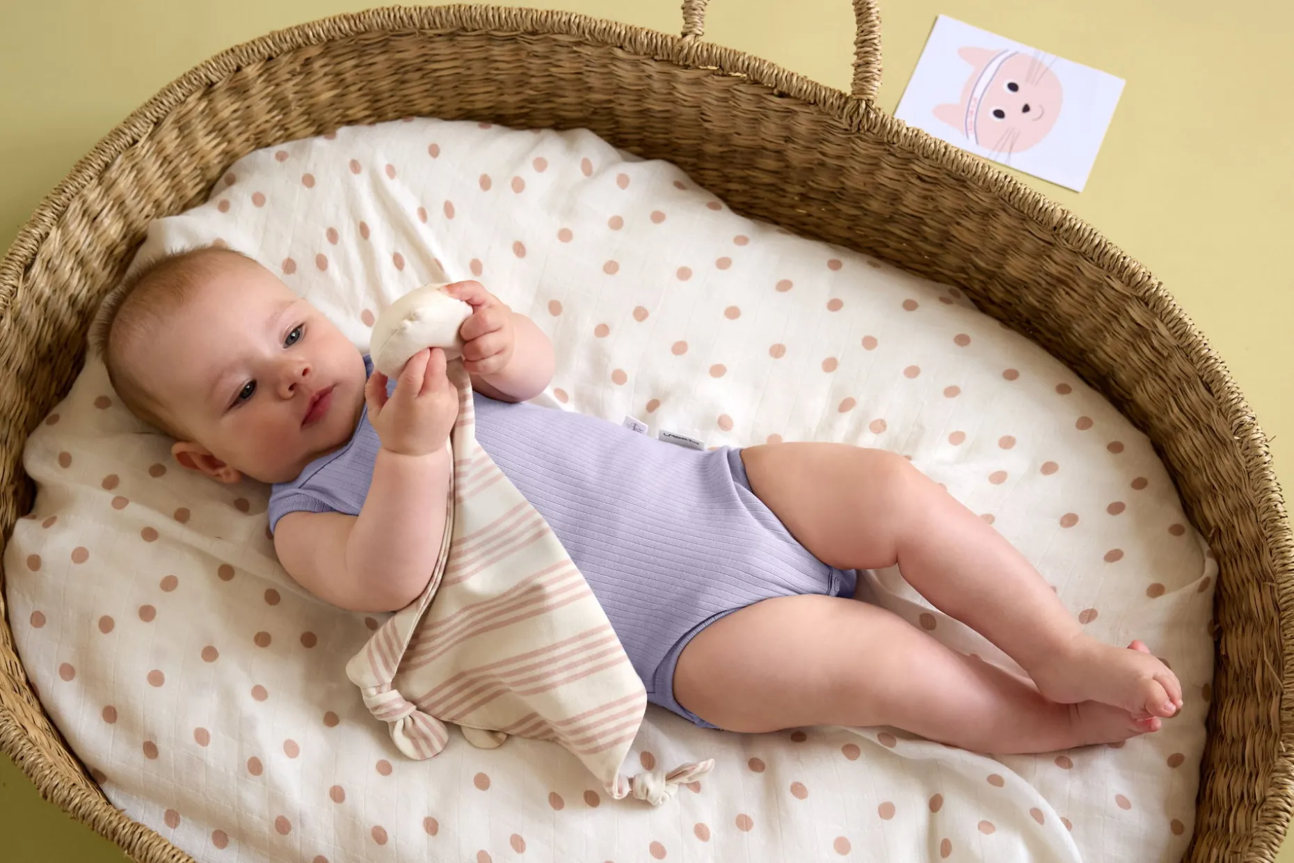 Baby Body - Ärmellos gerippt, Pastell Lila