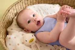 Baby Body - Ärmellos gerippt, Pastell Lila