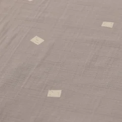 Babydecke - Bio Baumwolle, Blocks Taupe, Grau