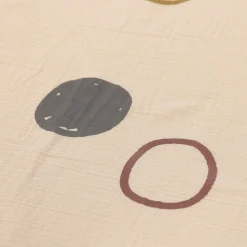Babydecke - Bio Baumwolle, Circles, Weiß