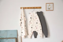 Babydecke - Bio Baumwolle, Circles Offwhite