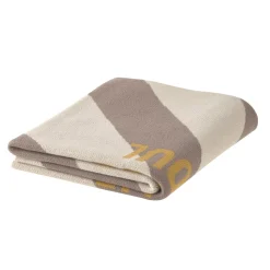 Babydecke - Bio Baumwolle, Gestreift Nature Taupe