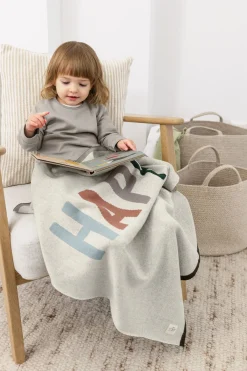 Babydecke - Bio Baumwolle, Happy Nature