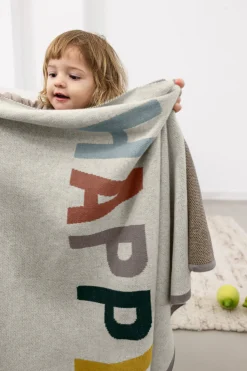 Babydecke - Bio Baumwolle, Happy Nature