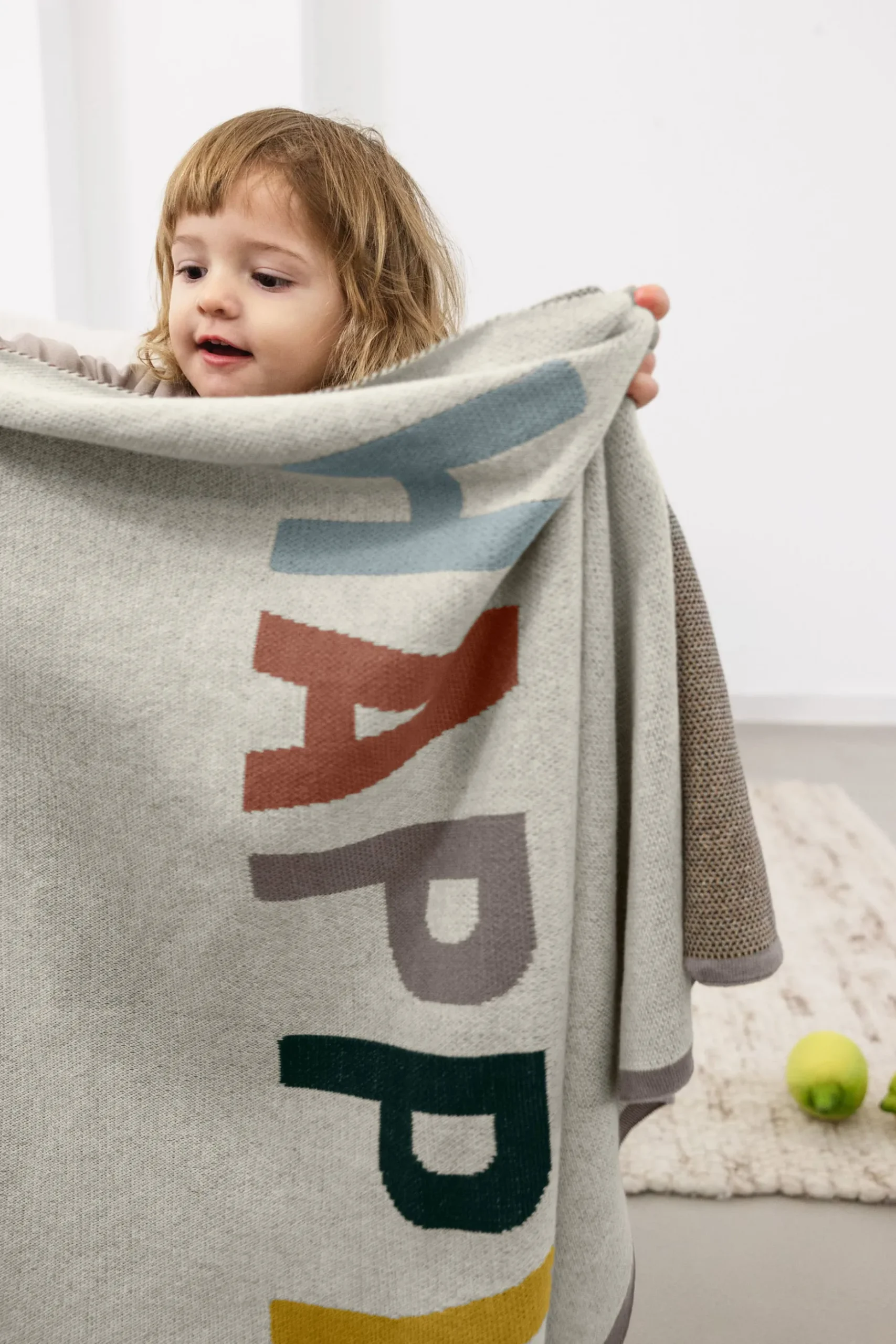 Babydecke - Bio Baumwolle, Happy Nature