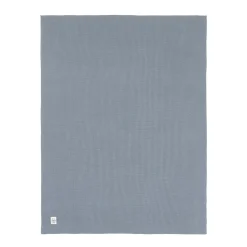 Babydecke - Bio Baumwolle, Nubs, Blau