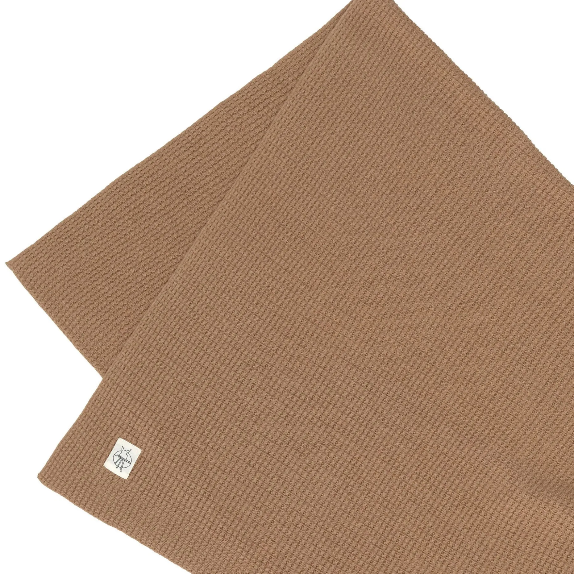 Babydecke - Bio Baumwolle, Nubs, Braun
