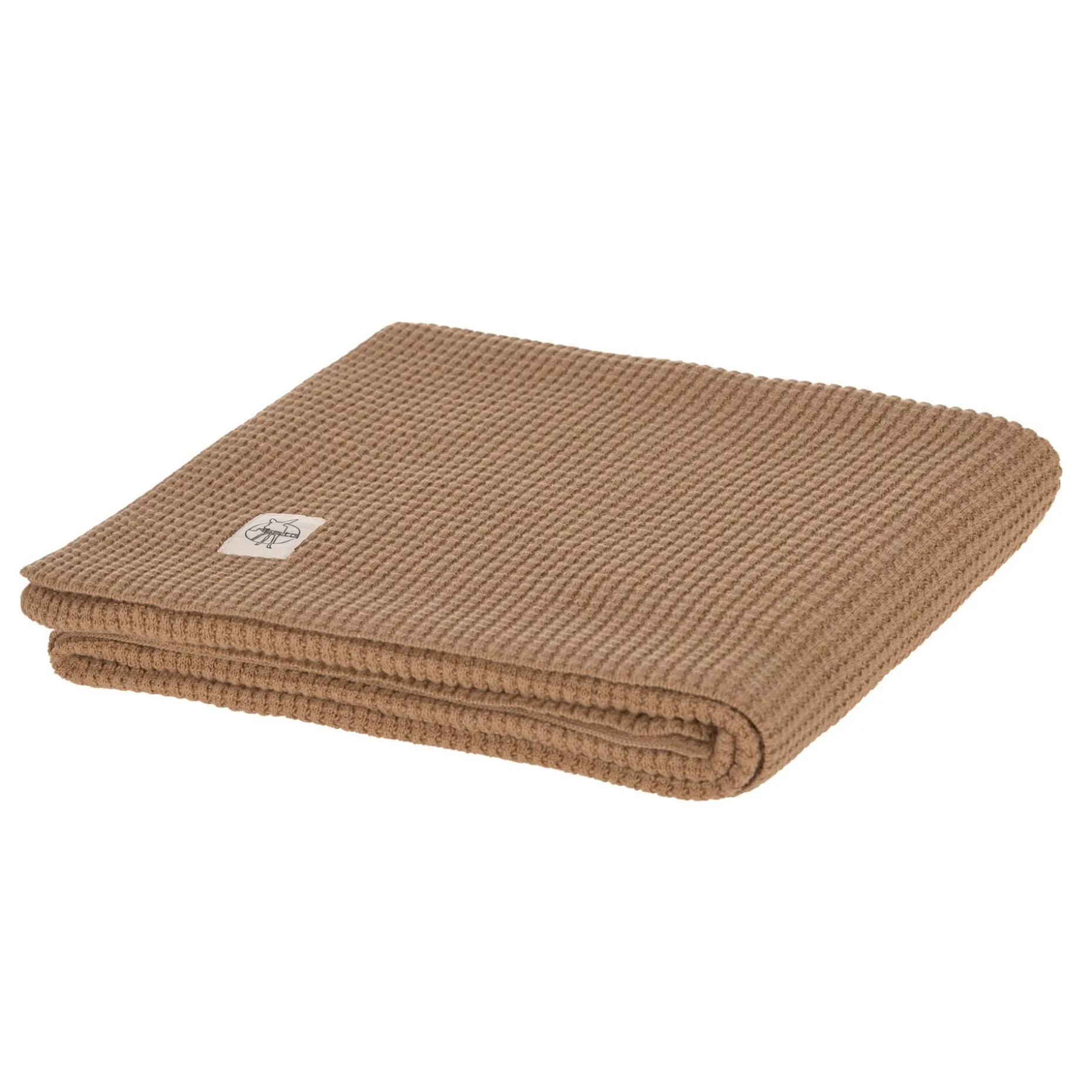 Babydecke - Bio Baumwolle, Nubs, Braun