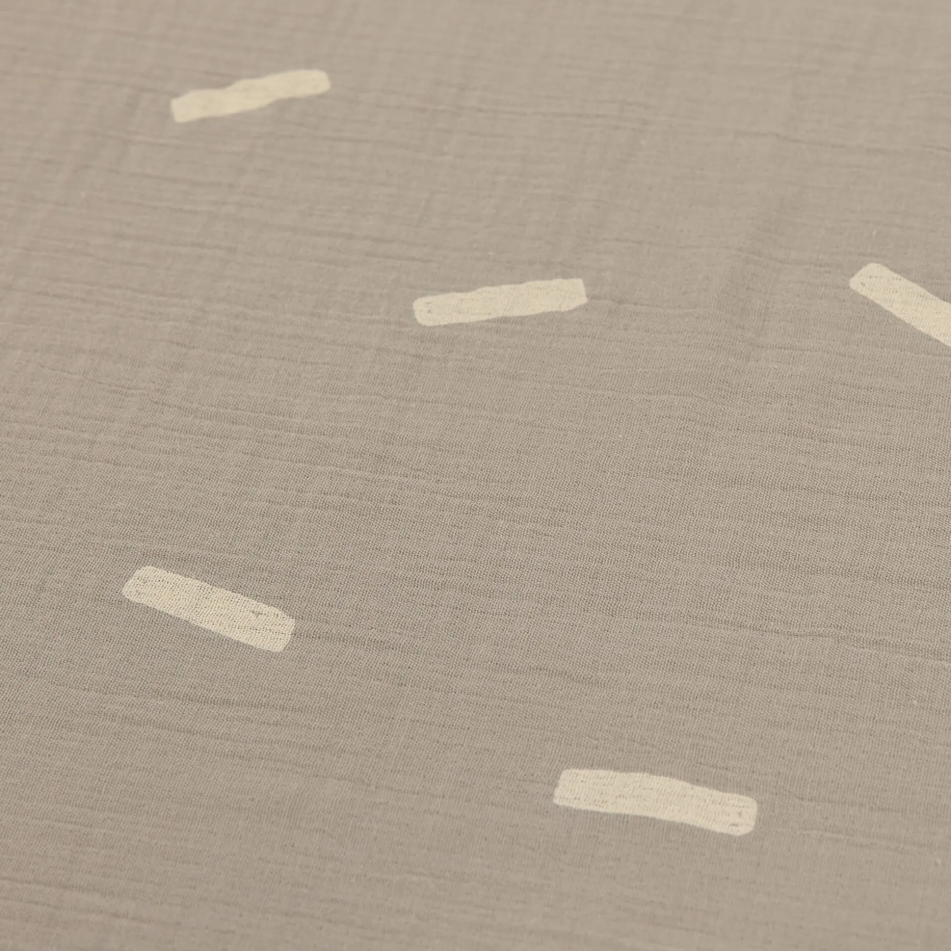 Babydecke - Bio Baumwolle, Speckles Olive