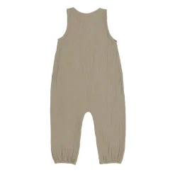 Baby Jumpsuit - Bio Baumwolle, Oliv