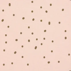 Baby Langarmshirt - Bio Baumwolle, Dots, Powder Pink