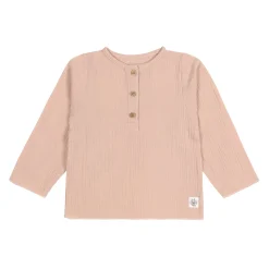 Baby Langarmshirt - Bio Baumwolle, Rosa