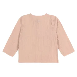 Baby Langarmshirt - Bio Baumwolle, Rosa