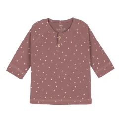 Baby Langarmshirt - Bio Baumwolle, Triangle, Cinnamon