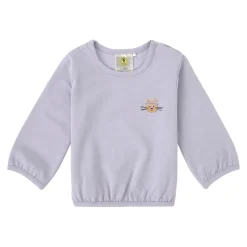 Baby Langarm Shirt - Bio Baumwolle, Pastell Lila