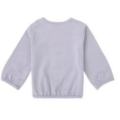 Baby Langarm Shirt - Bio Baumwolle, Pastell Lila