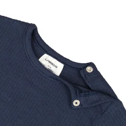Baby Langarm Shirt - gerippt, Blau