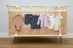 Baby Langarm Shirt - gerippt, Lila