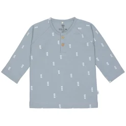 Baby Langarmshirts - Bio Baumwolle, Blocks, Hellblau