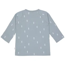 Baby Langarmshirts - Bio Baumwolle, Blocks, Hellblau