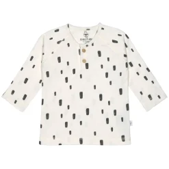 Baby Langarmshirts - Bio Baumwolle, Bricks, Milky
