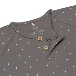 Baby Langarmshirts - Bio Baumwolle, Spots, Anthrazit
