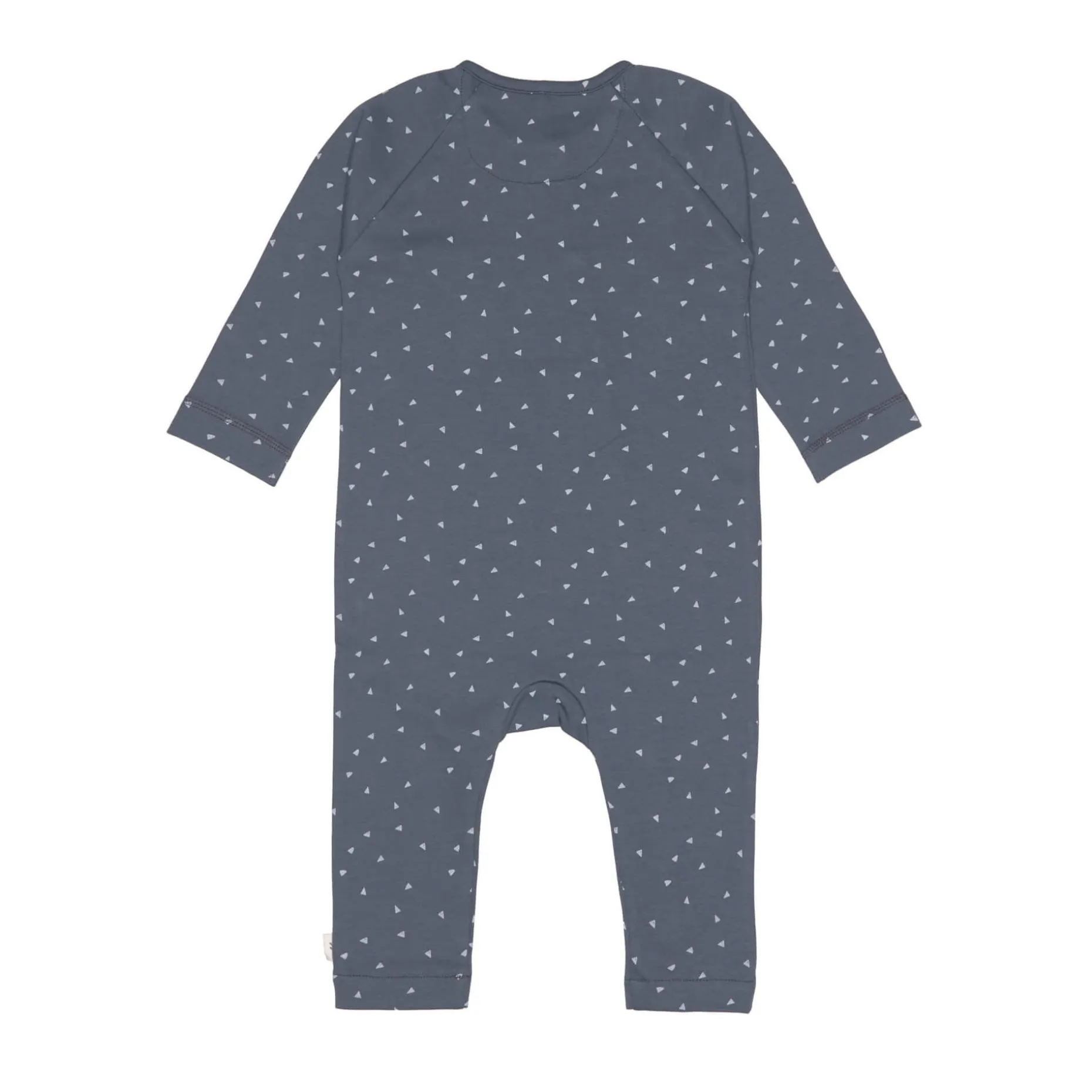 Baby Schlafanzug - Bio Baumwolle, Triangle, Blau