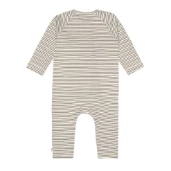 Baby Schlafanzug - Bio Baumwolle, Striped, Grau