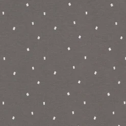 Baby Schlafanzug mit Füßen - Bio Baumwolle, Spots, Anthrazit