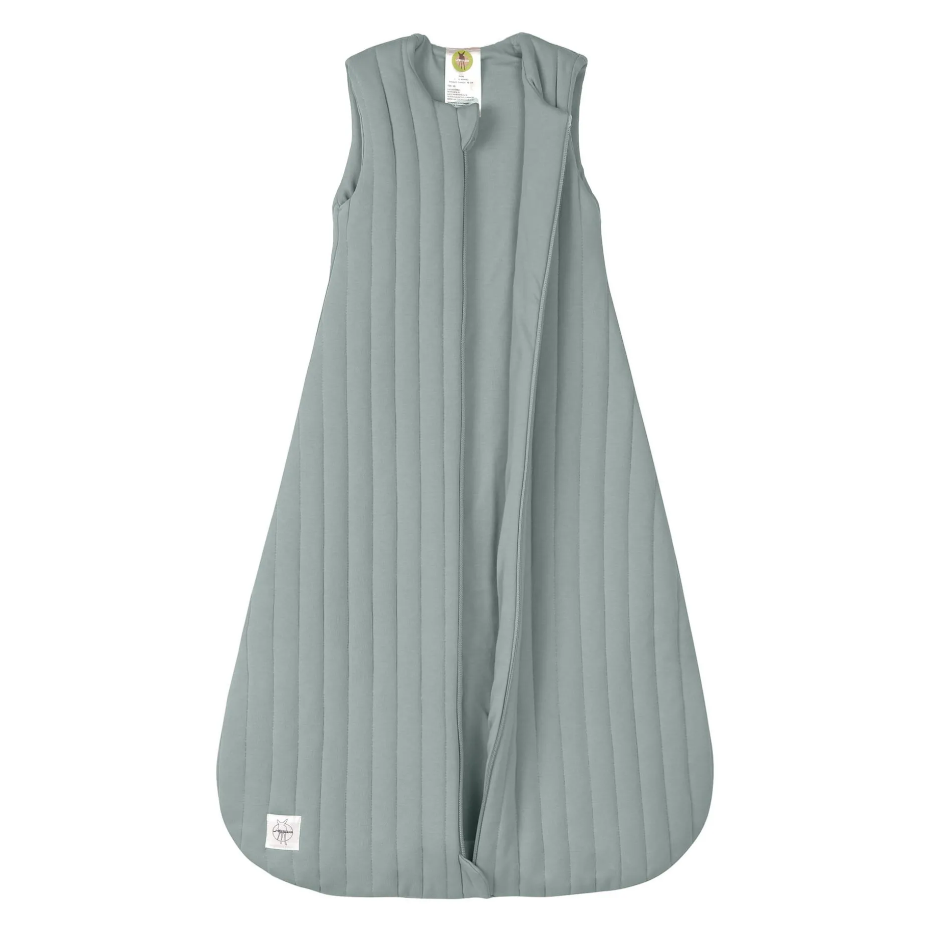 Baby Schlafsack 3 TOG - Bio Baumwolle, Granit Grün