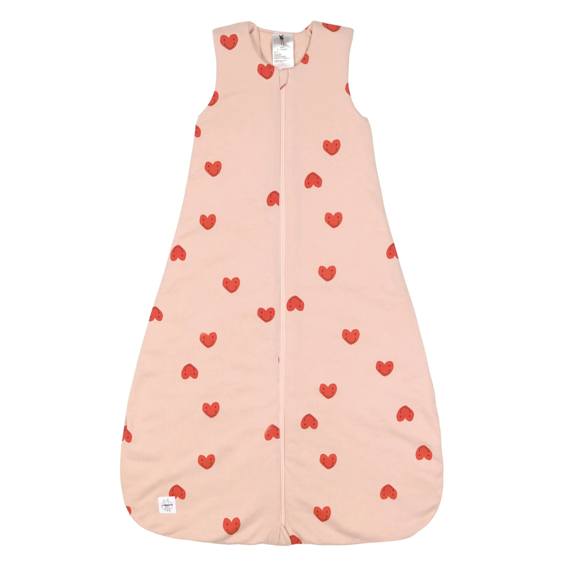 Babyschlafsack 2,5 TOG - Herz, Rosa