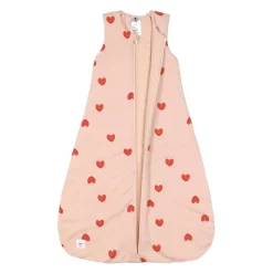 Babyschlafsack 2,5 TOG - Herz, Rosa