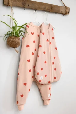 Babyschlafsack 2,5 TOG - Herz, Rosa