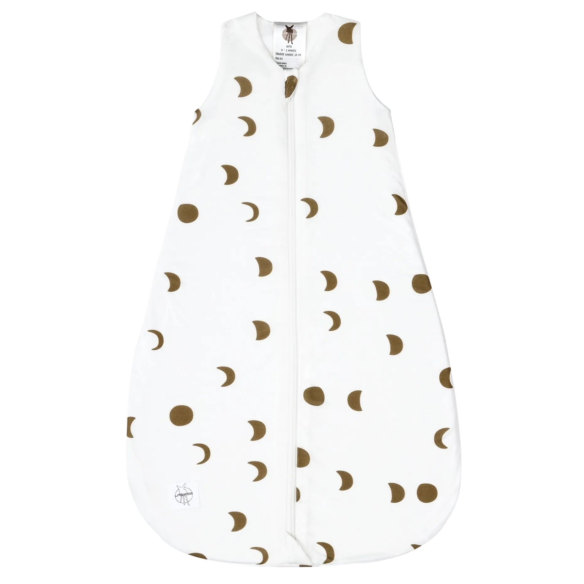 Baby Schlafsack 0,5 TOG - Mond, Milky