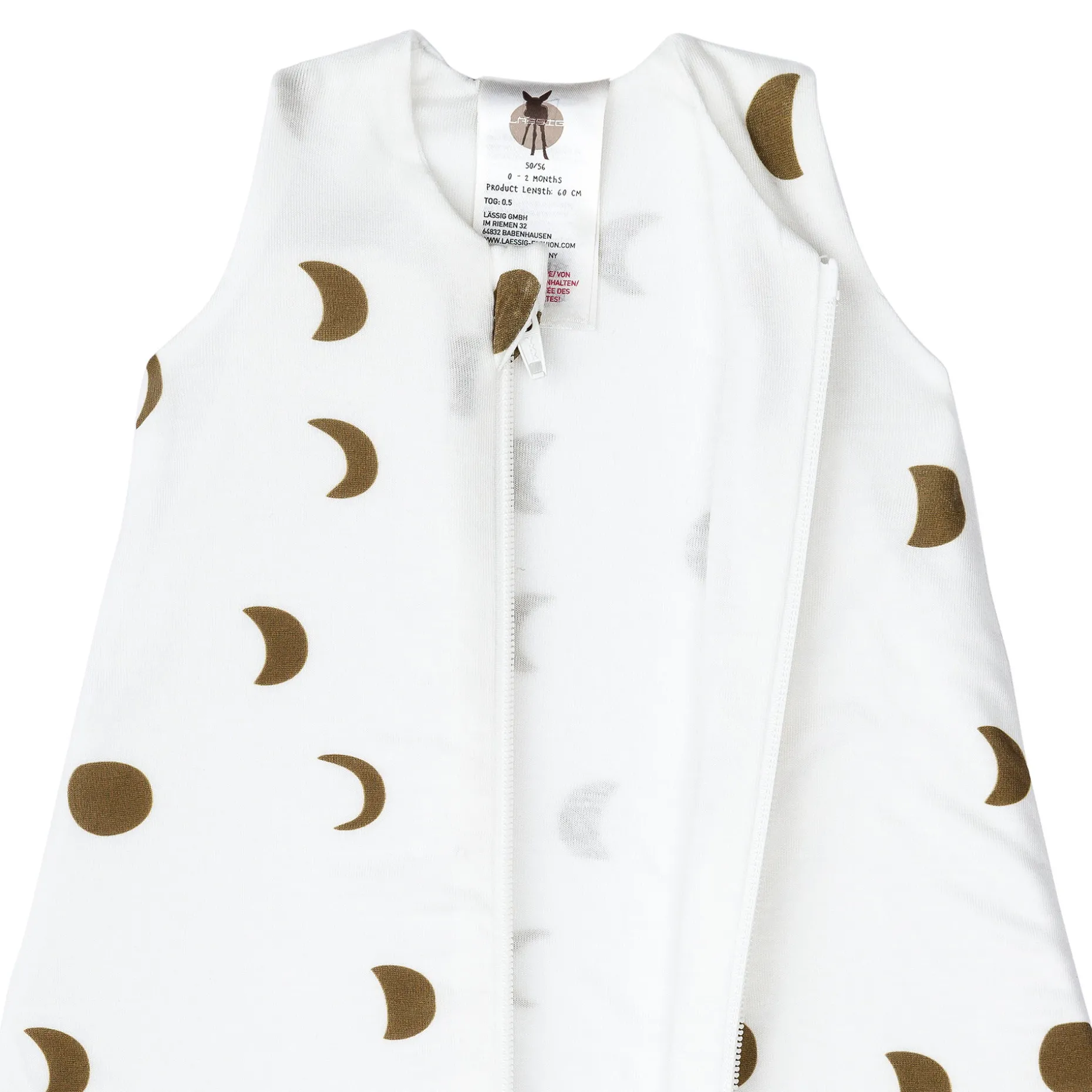 Baby Schlafsack 0,5 TOG - Mond, Milky