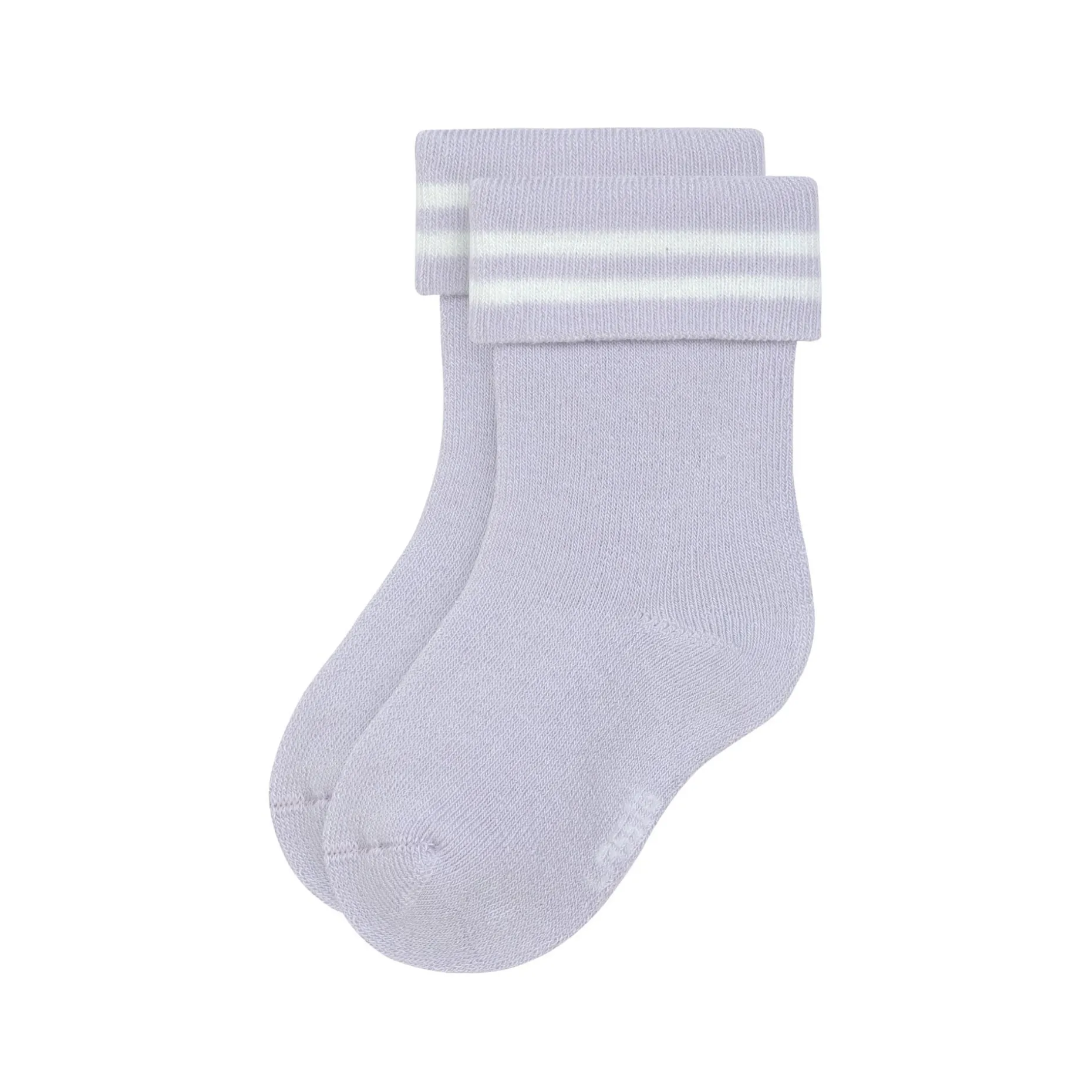 Baby Socken Frottee 3er Set - Little Gang, Gestreift Lila Rosa