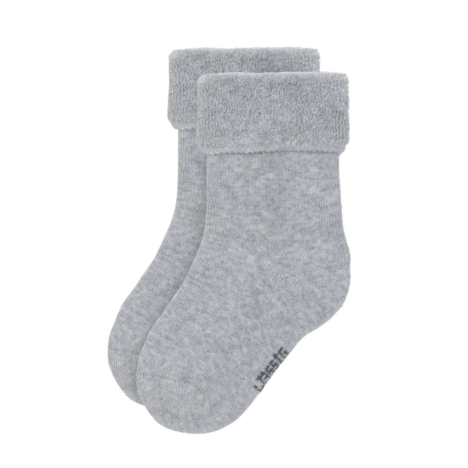 Baby Socken Frottee 3er Set - Little Gang, Grau