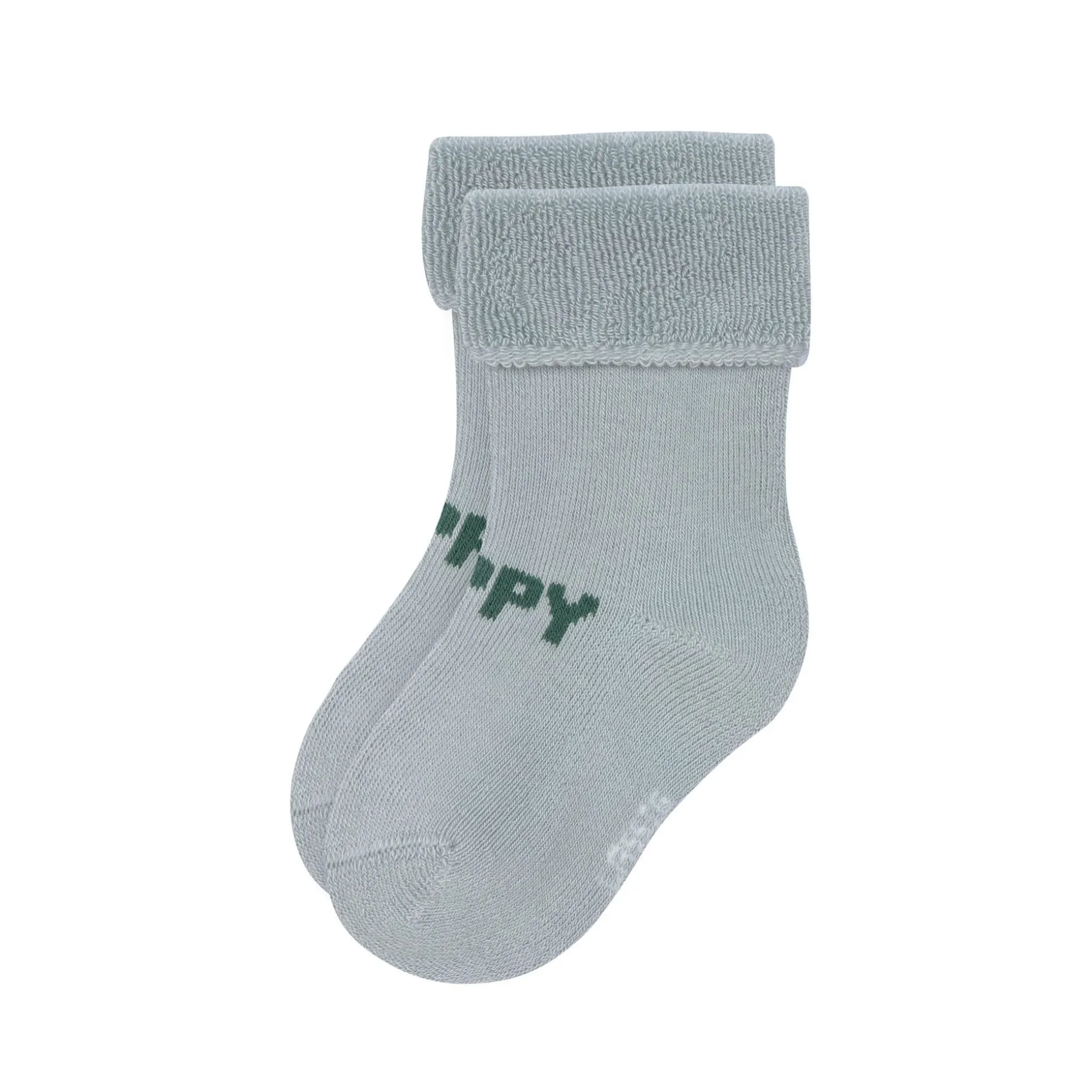 Baby Socken Frottee 3er Set - Little Gang, Zitrone Hellblau
