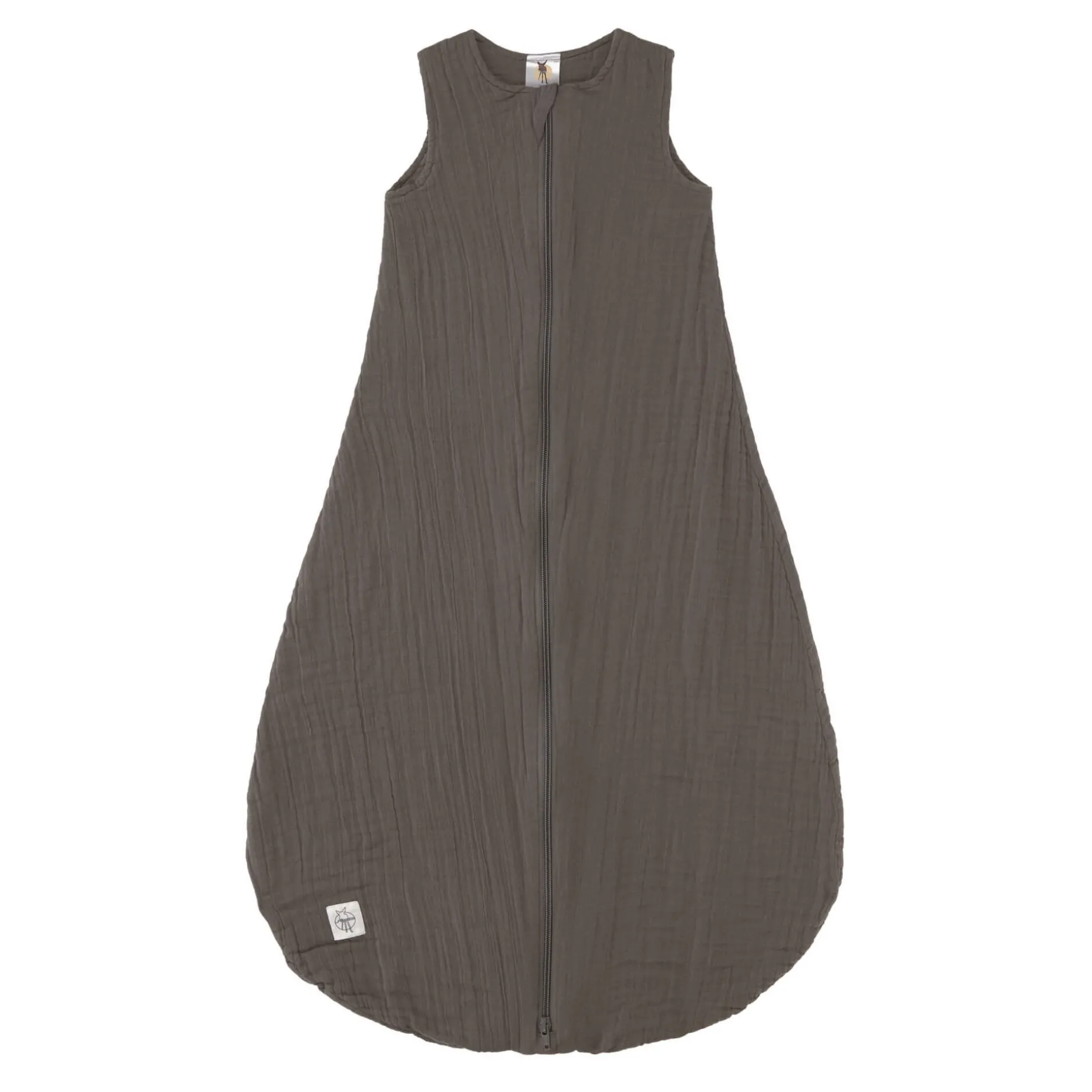 Baby Sommerschlafsack Tog 1 - Bio Baumwolle, Anthrazit