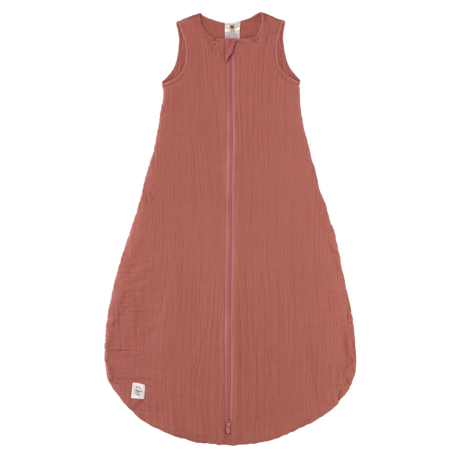 Baby Sommerschlafsack Tog 1 - Bio Baumwolle, Rosewood Rosa